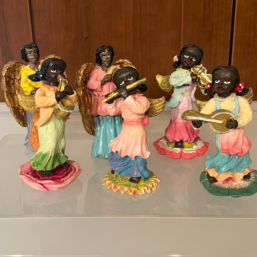 Vintage African-American Musical-Themed Figurines (Set of 6) (Many listed!)
